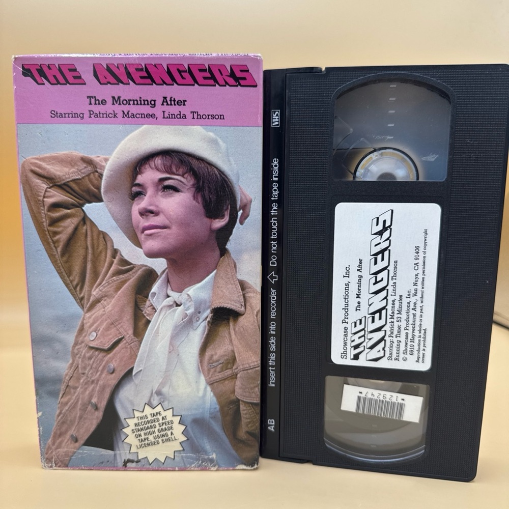 The Avengers The Morning After VHS TV Show Season 6 Episode 18 #1013 - 1969